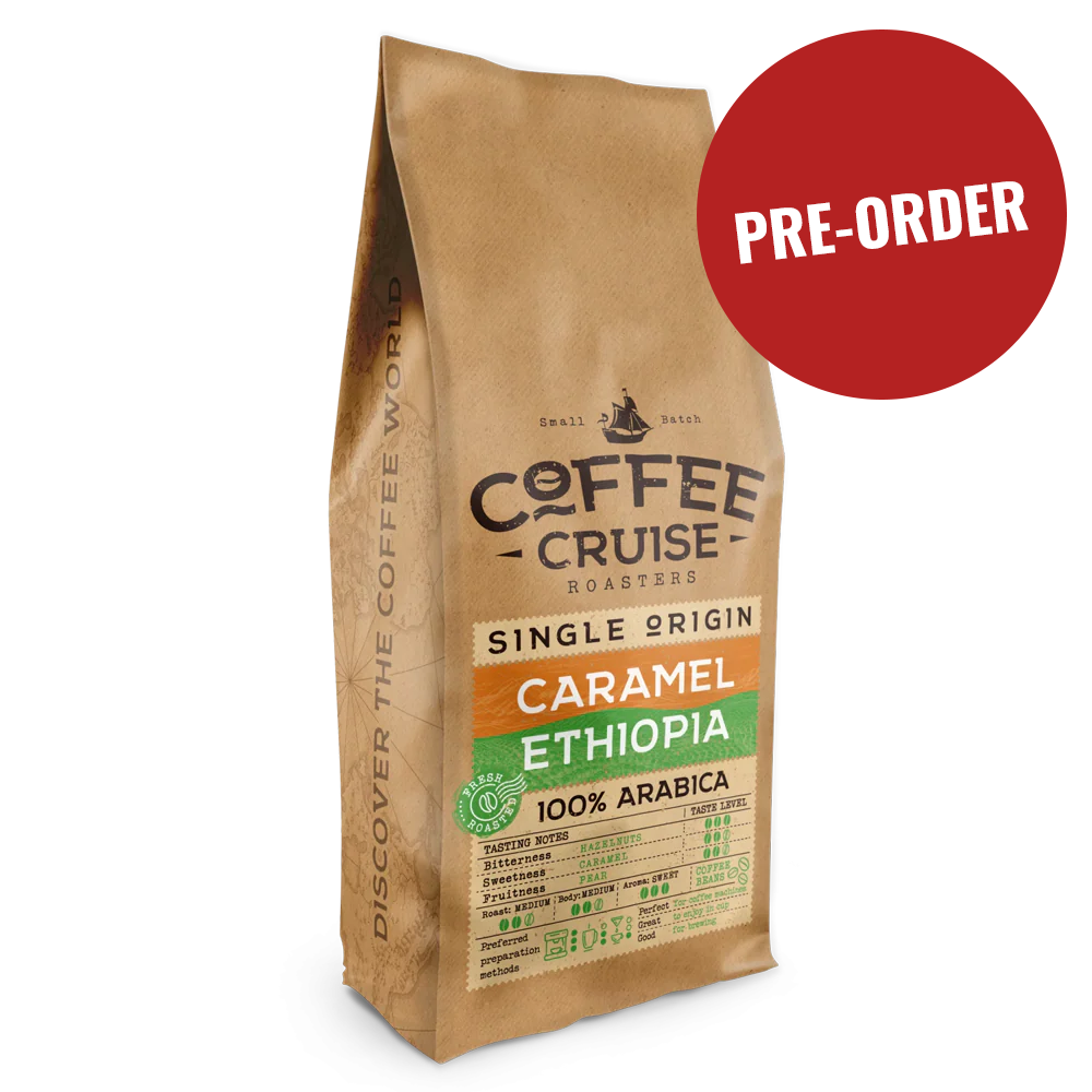 CARAMEL ETHIOPIA - Single Origin Coffee Beans, 1kg