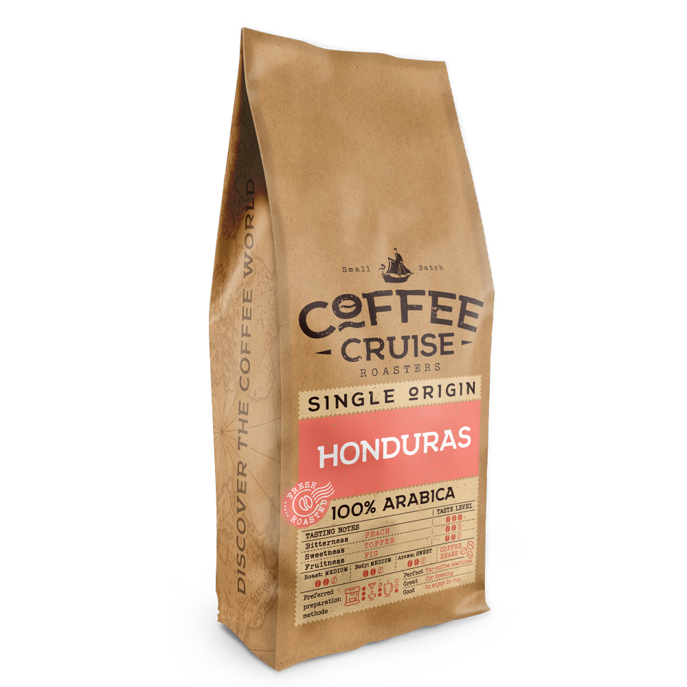 Coffee Cruise HONDURAS – Freshly Roasted Whole Bean Coffee, 1kg