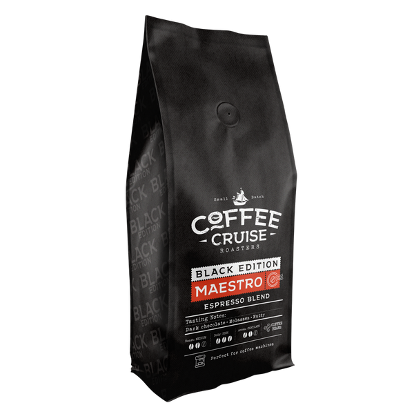 Coffee Cruise MAESTRO – Freshly Roasted Whole Bean Coffee, 1kg