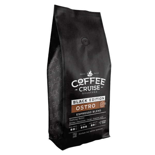 Coffee Cruise OSTRO – Freshly Roasted Whole Bean Coffee, 1kg