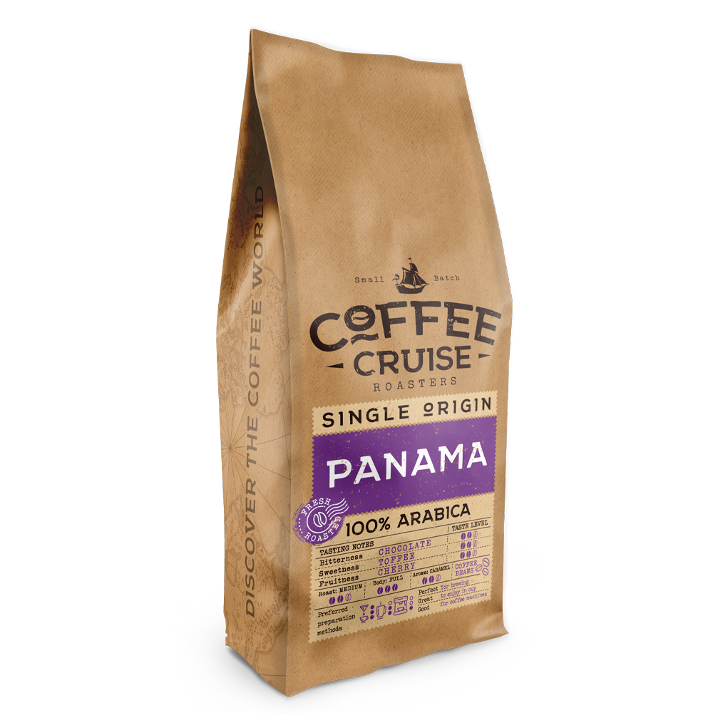Coffee Cruise PANAMA – Freshly Roasted Whole Bean Coffee, 1kg