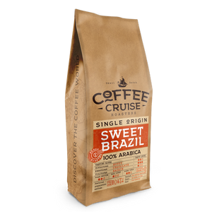 Coffee Cruise SWEET BRAZIL – Freshly Roasted Whole Bean Coffee, 1kg