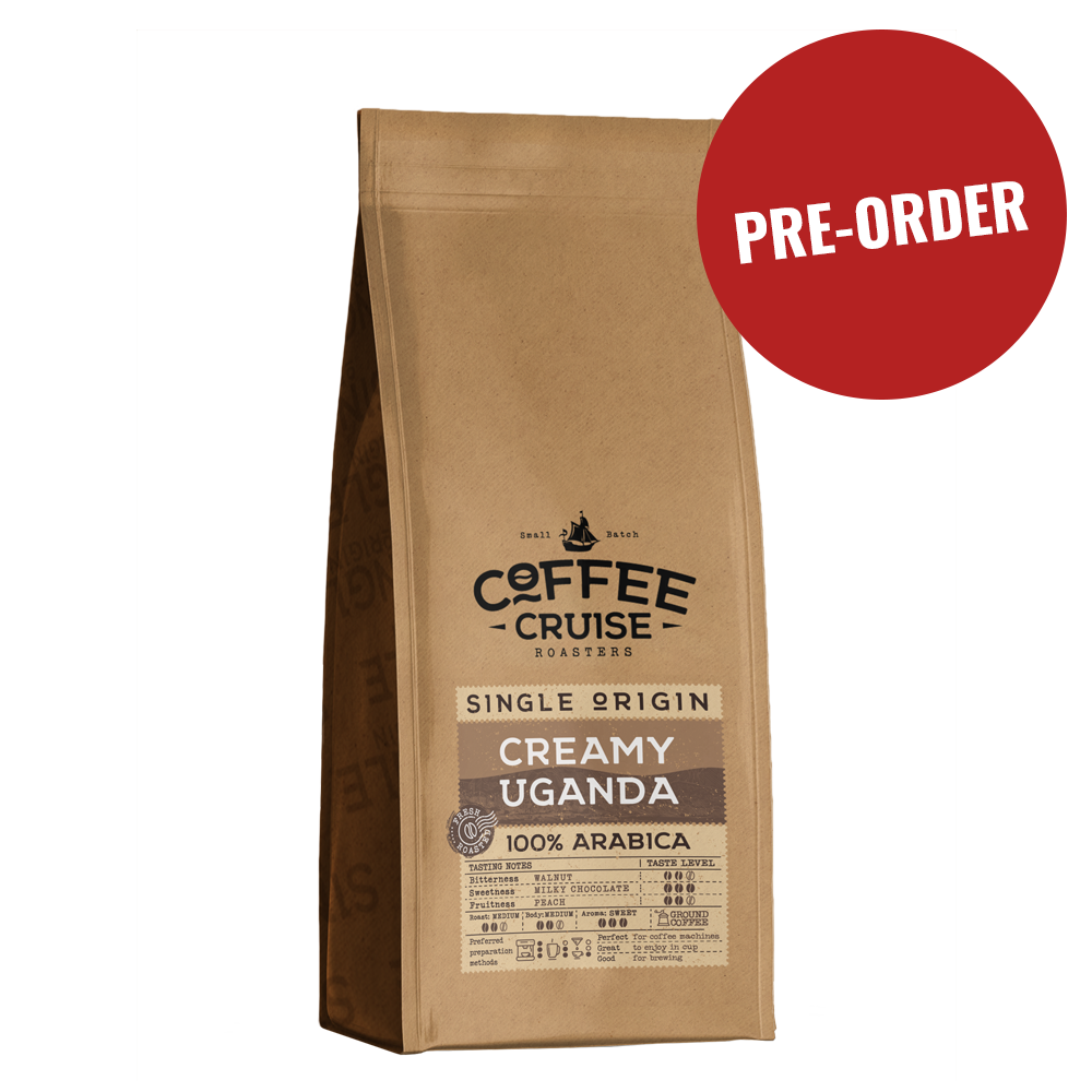 CREAMY UGANDA - Single Origin Ground Coffee, 250g