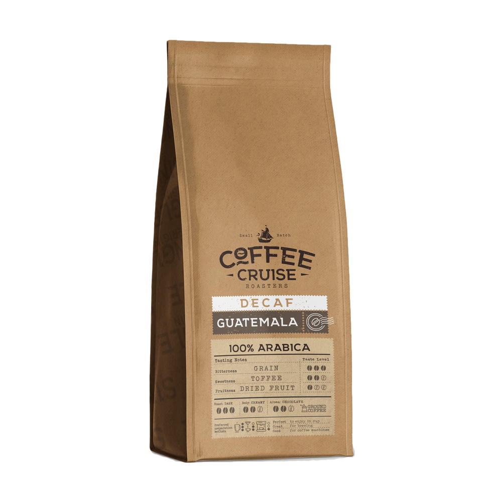Coffee Cruise GUATEMALA DECAF – Freshly Roasted Ground Coffee, 250g