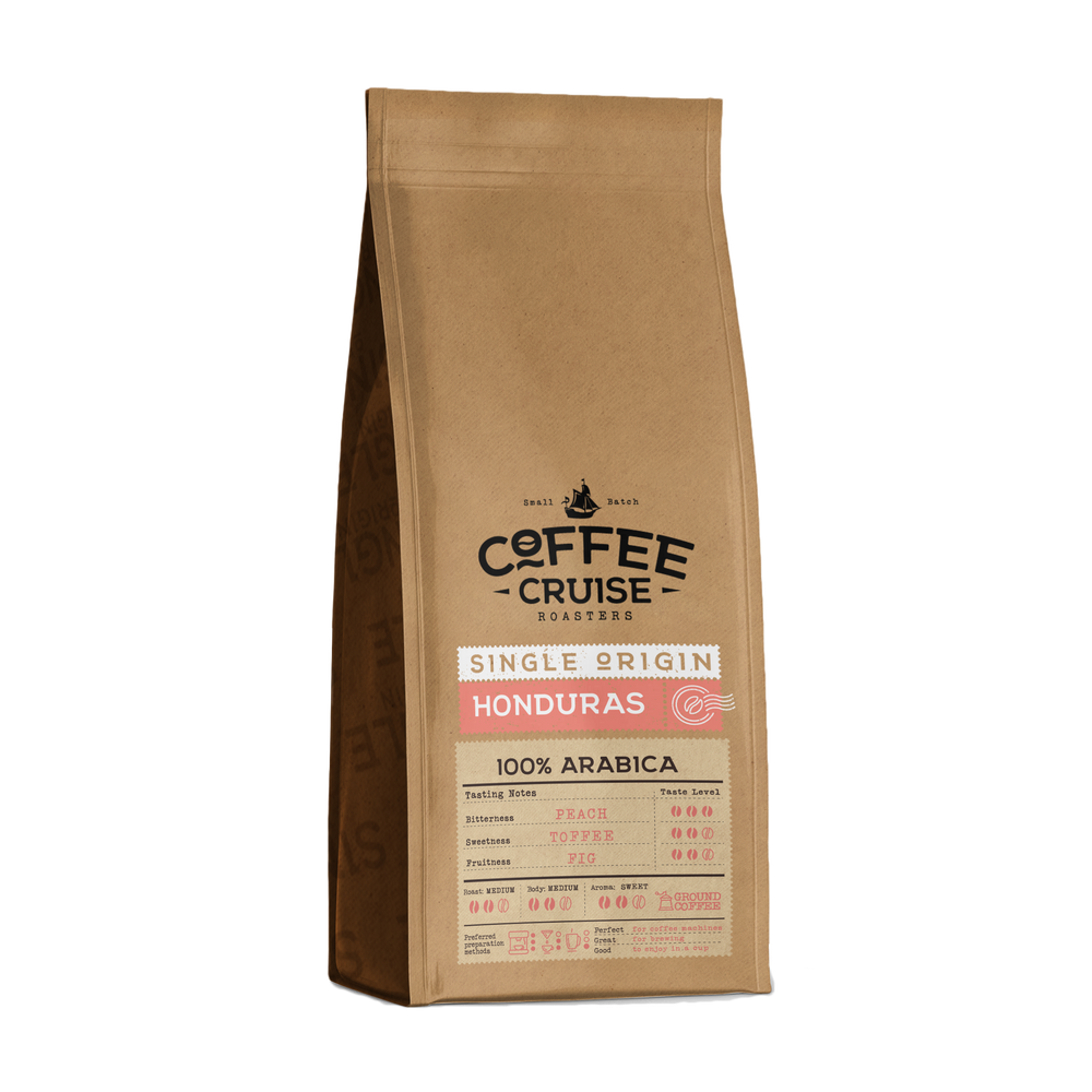 Coffee Cruise HONDURAS – Freshly Roasted Ground Coffee, 250g