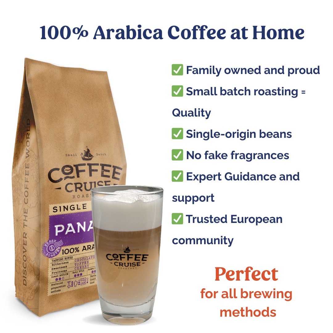 Coffee Cruise PANAMA – Freshly Roasted Whole Bean Coffee, 1kg