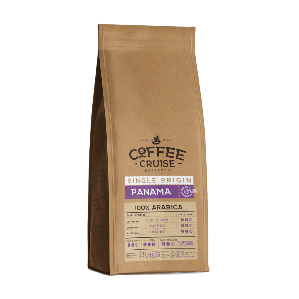 Coffee Cruise PANAMA – Freshly Roasted Ground Coffee, 250g