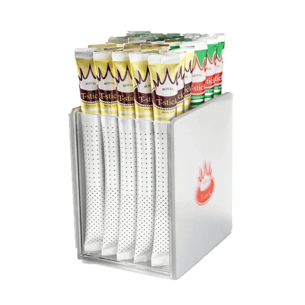 Royal T-Stick transparent tea stick box (24pcs.)