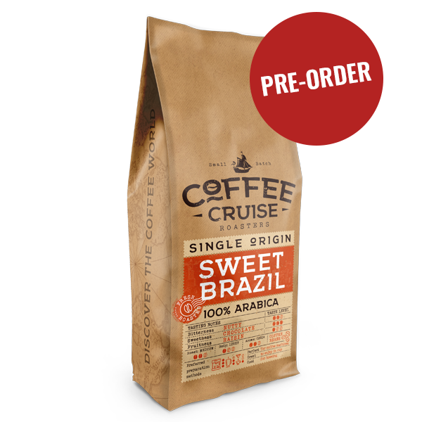 SWEET BRAZIL – Single Origin Coffee Beans, 1kg